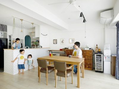 「インテリックス空間設計」のリノベーション事例「家族の暮らしやすさにこだわった、シンプルリノベーション。」