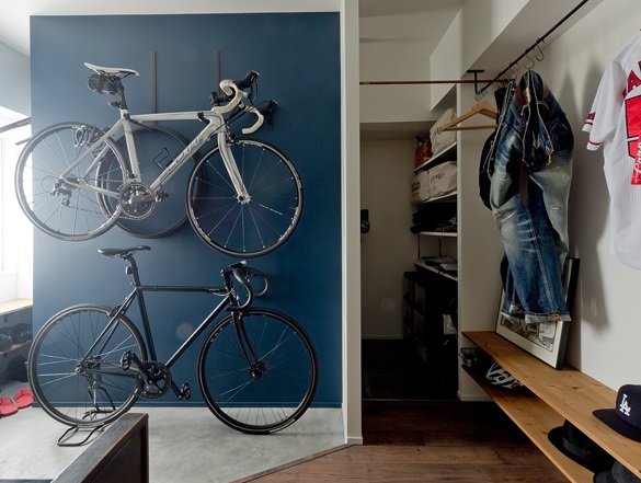 「リノベのトレンド」の「リノベ好きは自転車好き!?室内に自転車、増えてます。」