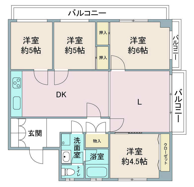 境界のないワンルームに機能美が魅力の書庫をプラス 4ldkからのフルリノベーション マンションリノベーション事例 リノベりす