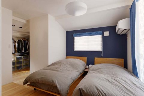 戸建リノベーション　スタイル工房　寝室　ウォークインクローゼット