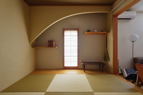 戸建リノベーション　夢工房　和室　琉球畳
