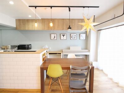 「湘南リフォーム」のマンションリノベーション事例「間取り一新フルリノベ。家の中でいちばん気持ちのいい場所を家族のスペースに！」