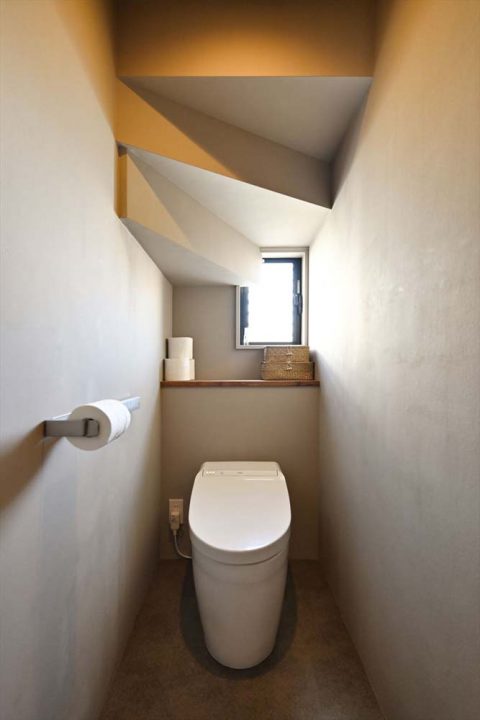 戸建リノベーション　スタイル工房　トイレ　フロアタイル