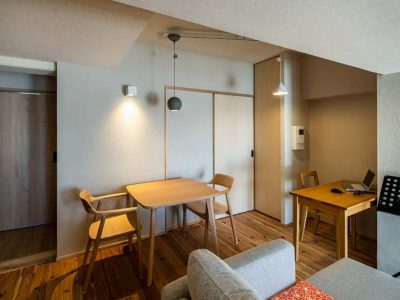 「駿河屋」のマンションリノベーション事例「海外を飛び回る生活の拠点として、自然素材の住まいを選んだマンションリノベーション」