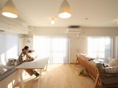 「湘南リフォーム」のマンションリノベーション事例「母のひとり暮らしと夫妻のセカンドハウスを合体。湘南でみんなが快適なライフスタイルを実現したリノベーション」