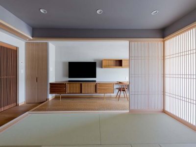 「GLADDEN(グラデン)」のマンションリノベーション事例「茶室とレセプションルームで、人を招く理想の家に。和と北欧テイストを融合したリノベ空間」