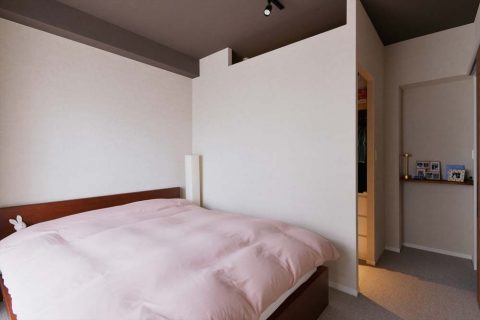 マンションリノベーション　スタイル工房　寝室　ウォークインクローゼット