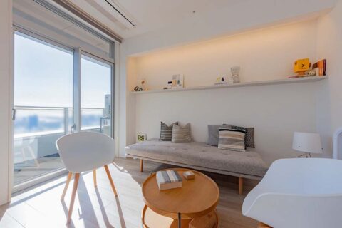 マンションリノベーション、フレッシュハウス、第2リビング、飾り棚、寝室
