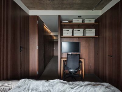 「ハコリノベ」のマンションリノベーション事例「階層ごとに印象を変えるメゾネット。築古ならではの課題をデザインでクリアしたリノベーション」