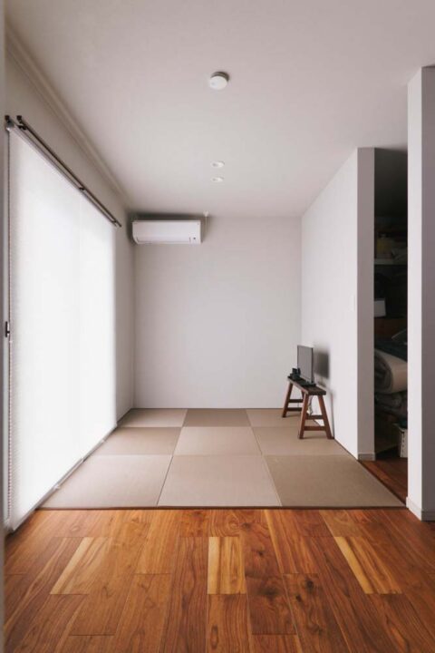 戸建てリノベーション、entrie(エントリエ)、畳敷き、和洋折衷、WIC
