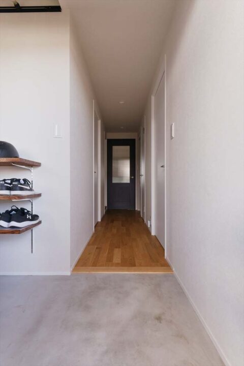 マンションリノベーション　スタイル工房　玄関　土間