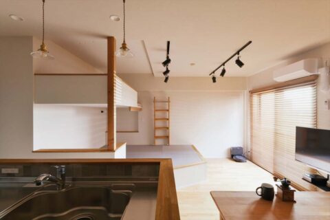 マンションリノベーション　スタイル工房　小上がり　畳