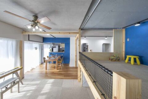 マンションリノベーション、たすかけ 吉祥寺ラボ、スキップフロア、キッズスペース、子ども部屋