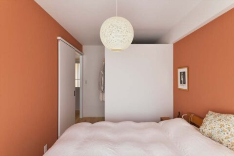 マンションリノベーション　スタイル工房　寝室　ウォークインクローゼット
