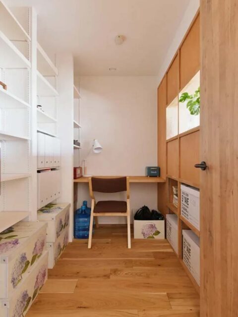 マンションリノベーション、夢工房、書斎、ワークスペース、採光