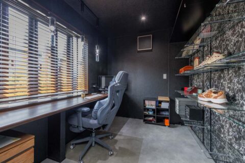 戸建てリノベーション、One's Life Home、書斎、ワークスペース、趣味部屋