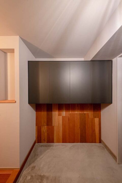 マンションリノベーション、エキップ(equip)、玄関収納、玄関土間、既存活用