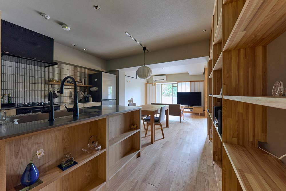 リノベーション事例「33年間住み続けた自邸を一新！スペースや持ち物の無駄をなくして心地よい空間にリノベーション」