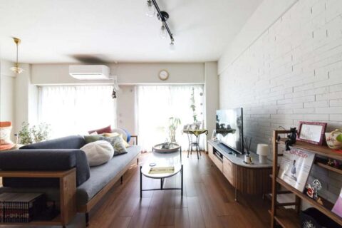 マンションリノベーション、アートリフォーム、掃き出し窓、ワンルーム、エコカラット