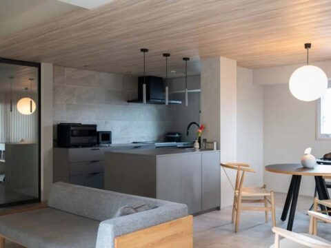 マンションリノベーション、ゼロリノベ、II型キッチン、オープンキッチン、家事動線