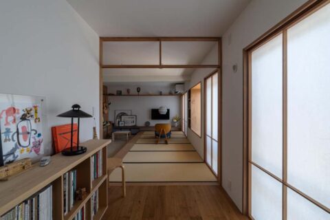 マンションリノベーション、nu(エヌ・ユー)リノベーション、障子、欄間、和モダン

