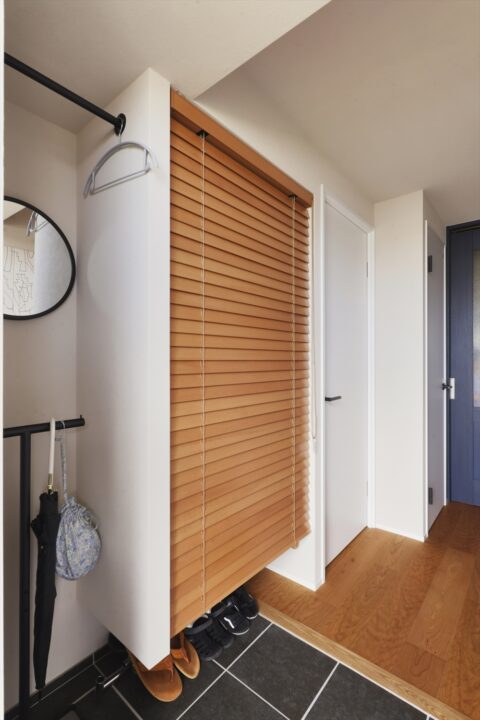 マンションリノベーション　スタイル工房　靴収納　オープンスペース