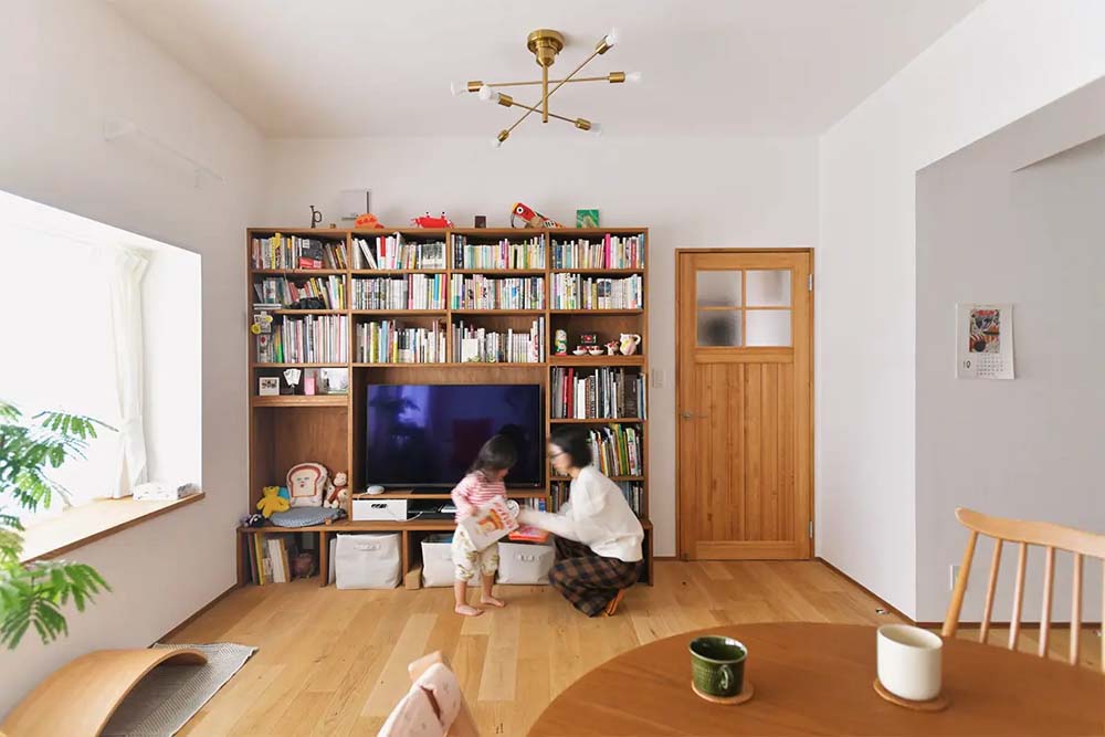 リノベーション事例「イメージはブックホテル。自然素材の経年変化を楽しむヴィンテージマンションリノベ」