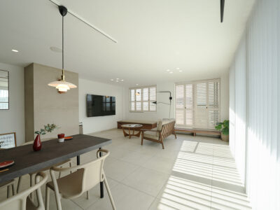 「株式会社Standard」の「リゾートホテルの心地よさを満喫する住まい。既存の廊下をリノベーションでフル活用」