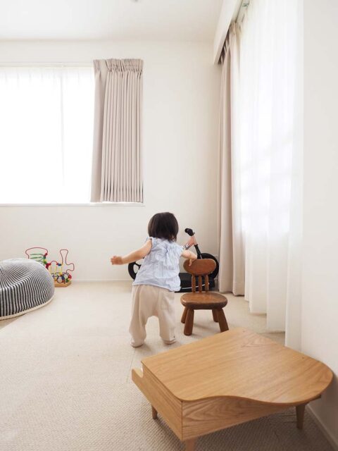 マンションリノベーション、空間社、コルクフロア、安全性、清掃性