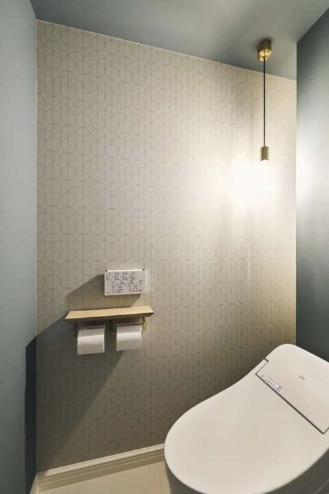 マンションリノベーション、SHUKEN Re(シュウケンアールイー)、タンクレストイレ、二連紙巻き器、ホテルライク