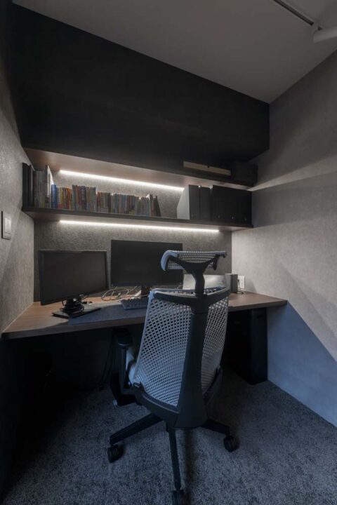 マンションリノベーション、リノベーションスタジオKULABO、書斎、ワークスペース、仕事部屋