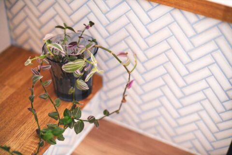 戸建リノベーション、スタイル工房、みんなの部屋、洗面台、タイル
