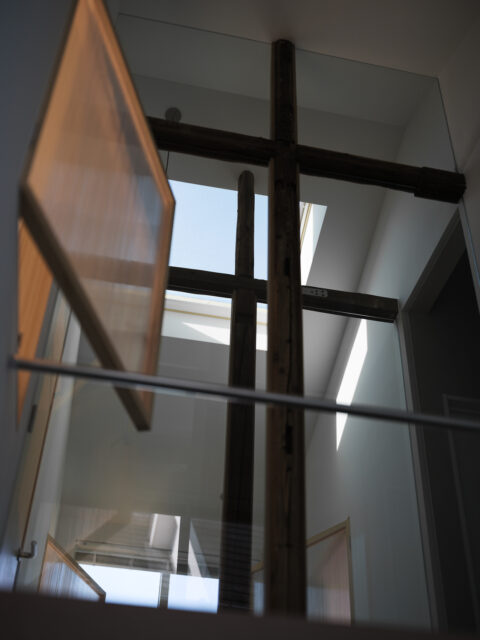 戸建てリノベーション、（株）KITI、柱、梁、室内窓
