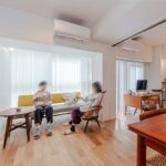 「フレッシュハウス」の「動線を共有して機能と省スペースを両立した住まい。スケルトンのマンションを買ってリノベーション」