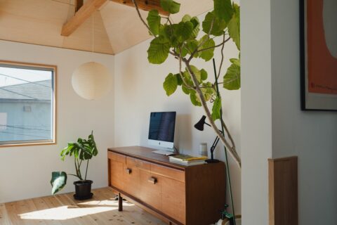 戸建てリノベーション、アズ建設、ナチュラル、自然素材、シナ合板