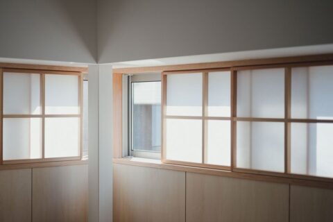 戸建てリノベーション、アズ建設、障子、採光、目隠し