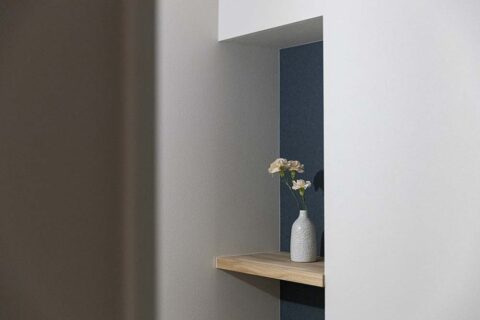 マンションリノベーション、Renomama(リノまま)、ニッチ収納、飾り棚、オープン棚