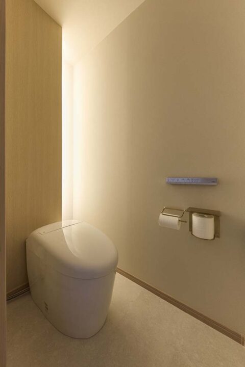 マンションリノベーション、マイリノbyグローバルベイス、トイレ、タンクレス