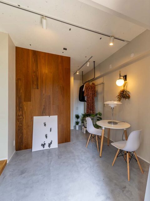 戸建てリノベーション、空間社、玄関土間、打ち合わせスペース、玄関収納