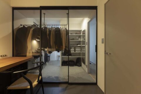 マンションリノベーション、KULABO(クラボ)、書斎、ウォークインクローゼット