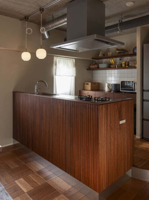 マンションリノベーション、ATTIC Renovation、キッチン、ステンレス