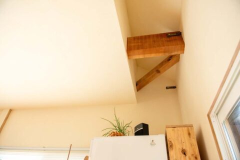 戸建てリノベーション、しあわせな家、キッチン、吹き抜け