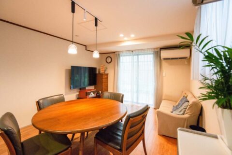 戸建リノベーション、しあわせな家、親世帯、LDK、小窓